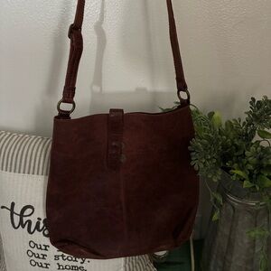 Lucky Brand Dark Brown Shoulder Bag